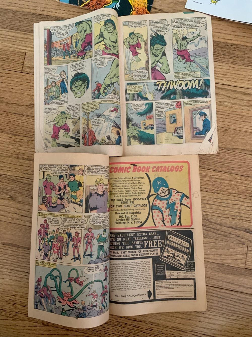 Vintage Comic Book Bundle 70s 80s Marvel DC 5 Issue Lot (Fair condition) - Picture 6 of 10